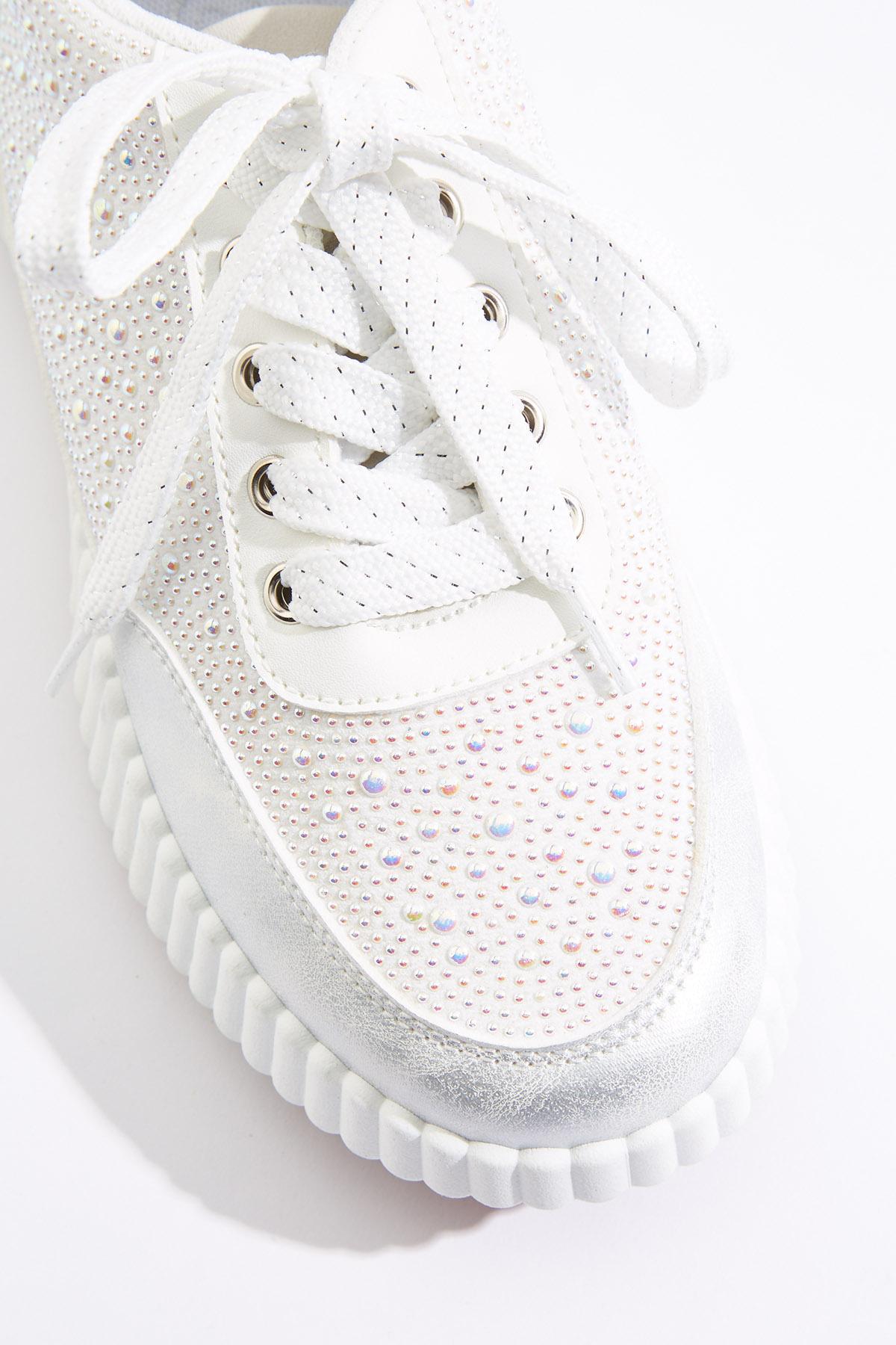 Cato Fashions | Cato Pearl Rib Bottom Sneakers Cato Fashions | Cato Pearl Rib Bottom Sneakers