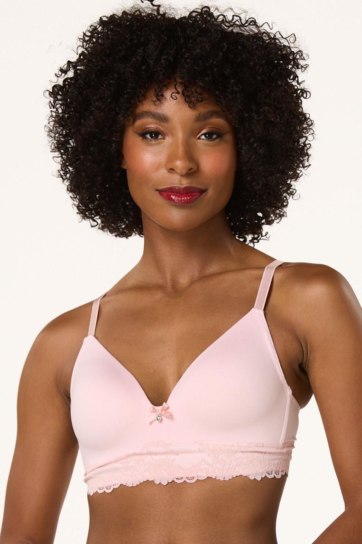  Cato Fashions | Cato Brushed Microfiber Wire- Free Bra Set