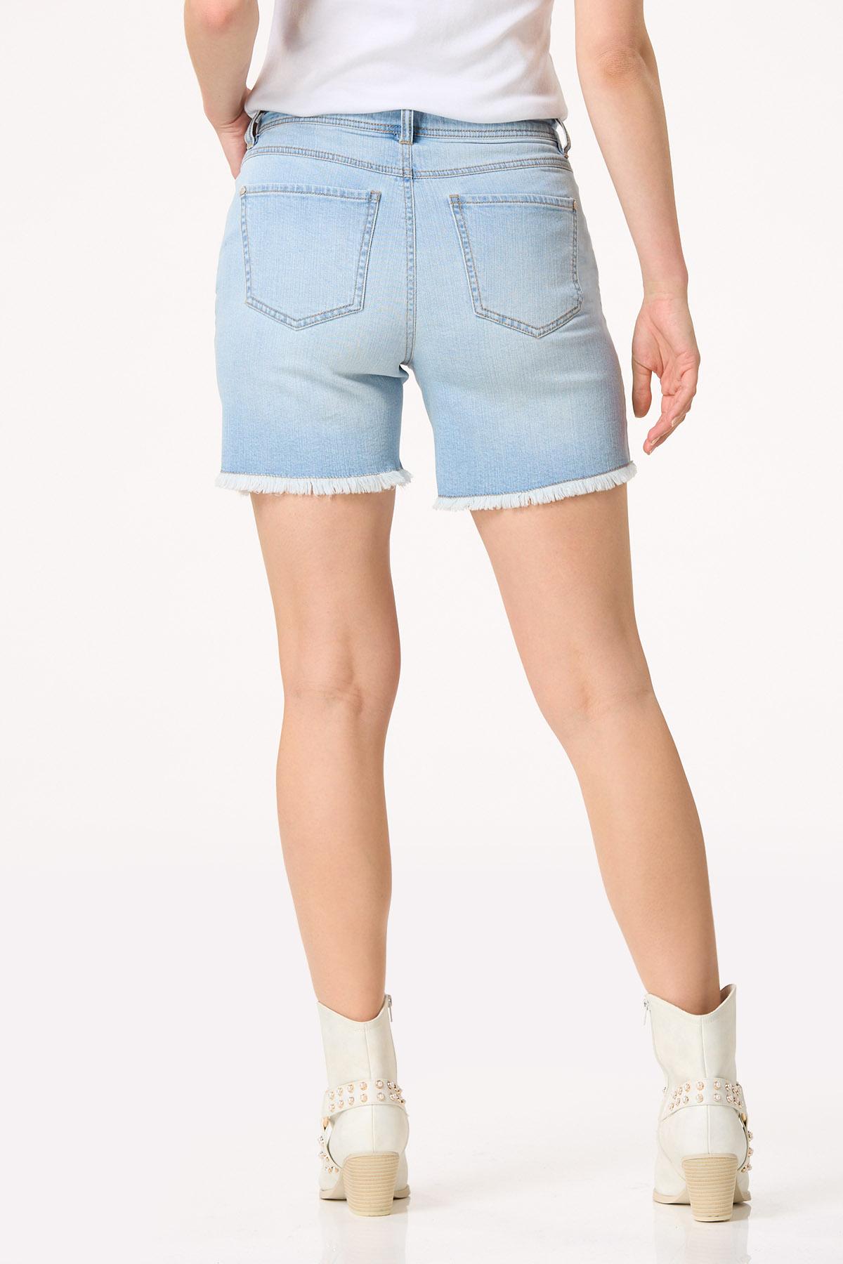  Cato Fashions | Cato Rhinestone Pocket Denim Shorts