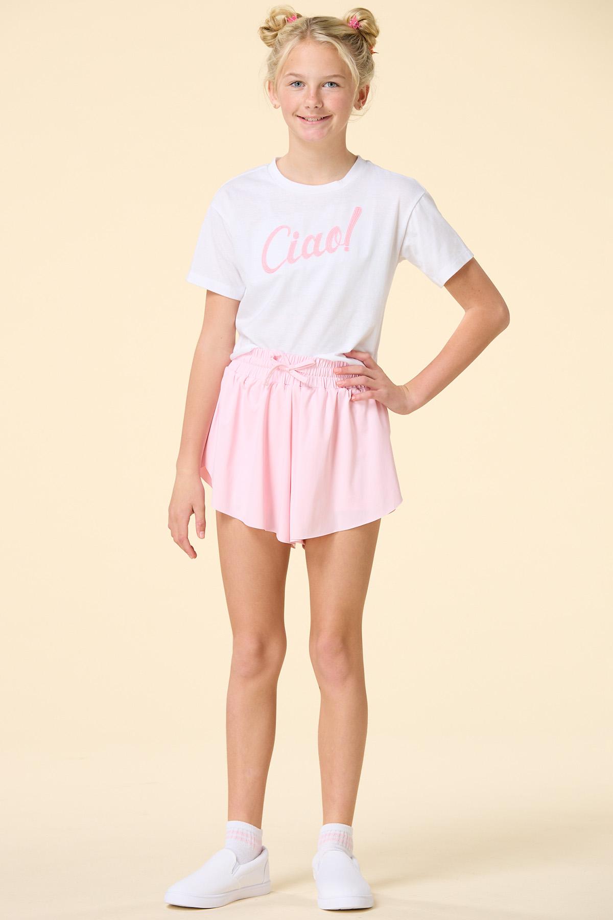 Cato Fashions | Cato Girls Pink Flutter Shorts