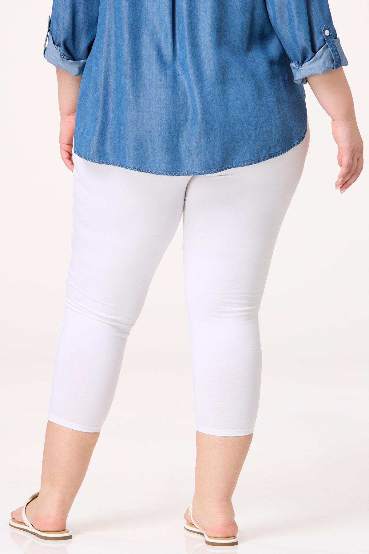 Cato Fashions | Cato Plus Size Solid Capri Leggings