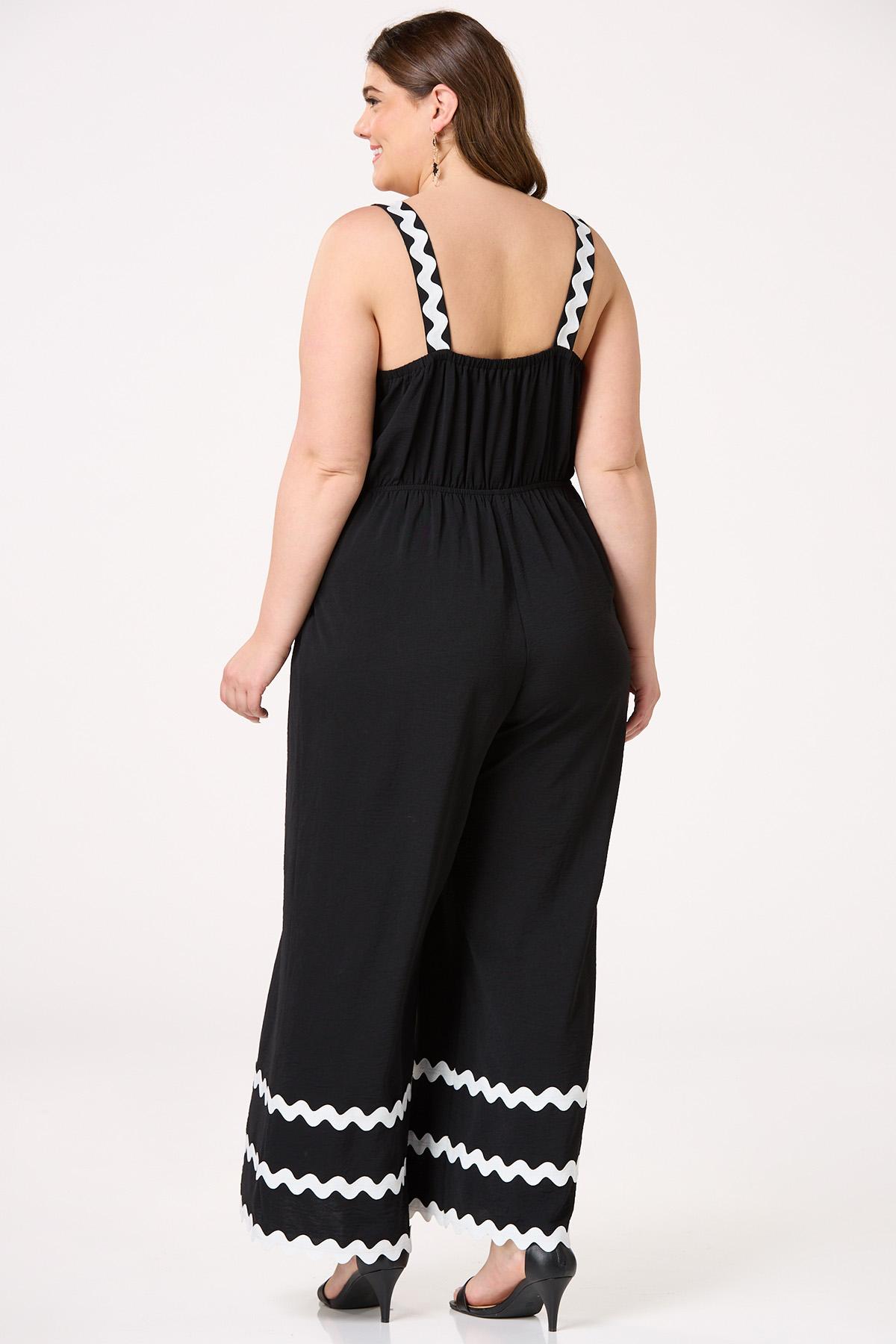  Cato Fashions | Cato Plus Size Ric Rac Jumpsuit
