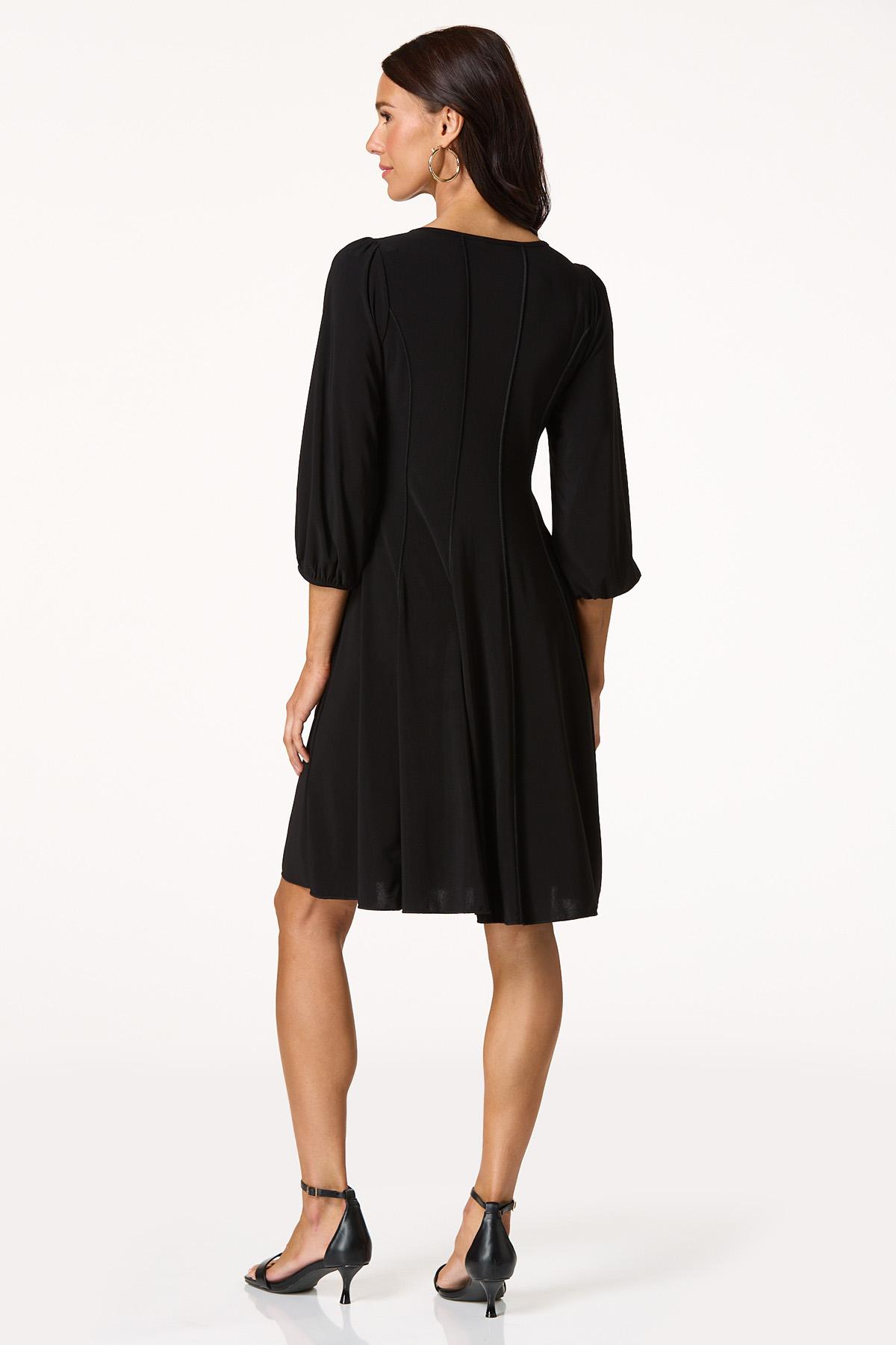  Cato Fashions | Cato Seamed Lace Up Dress