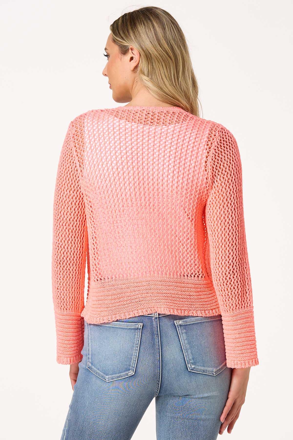  Cato Fashions | Cato Open Stitch Cardigan