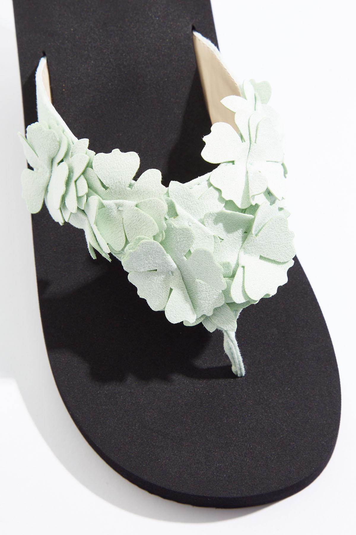  Cato Fashions | Cato Multi Flower Flip Flops