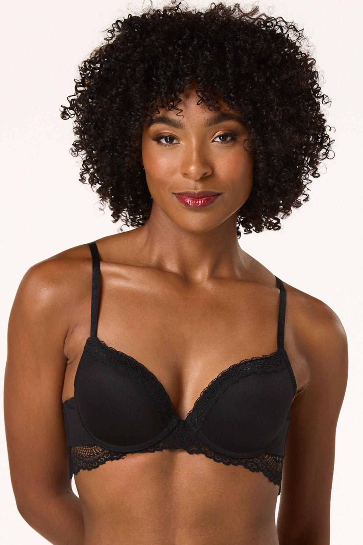 Cato Fashions | Cato Lace Trim Leopard Black Bra Set