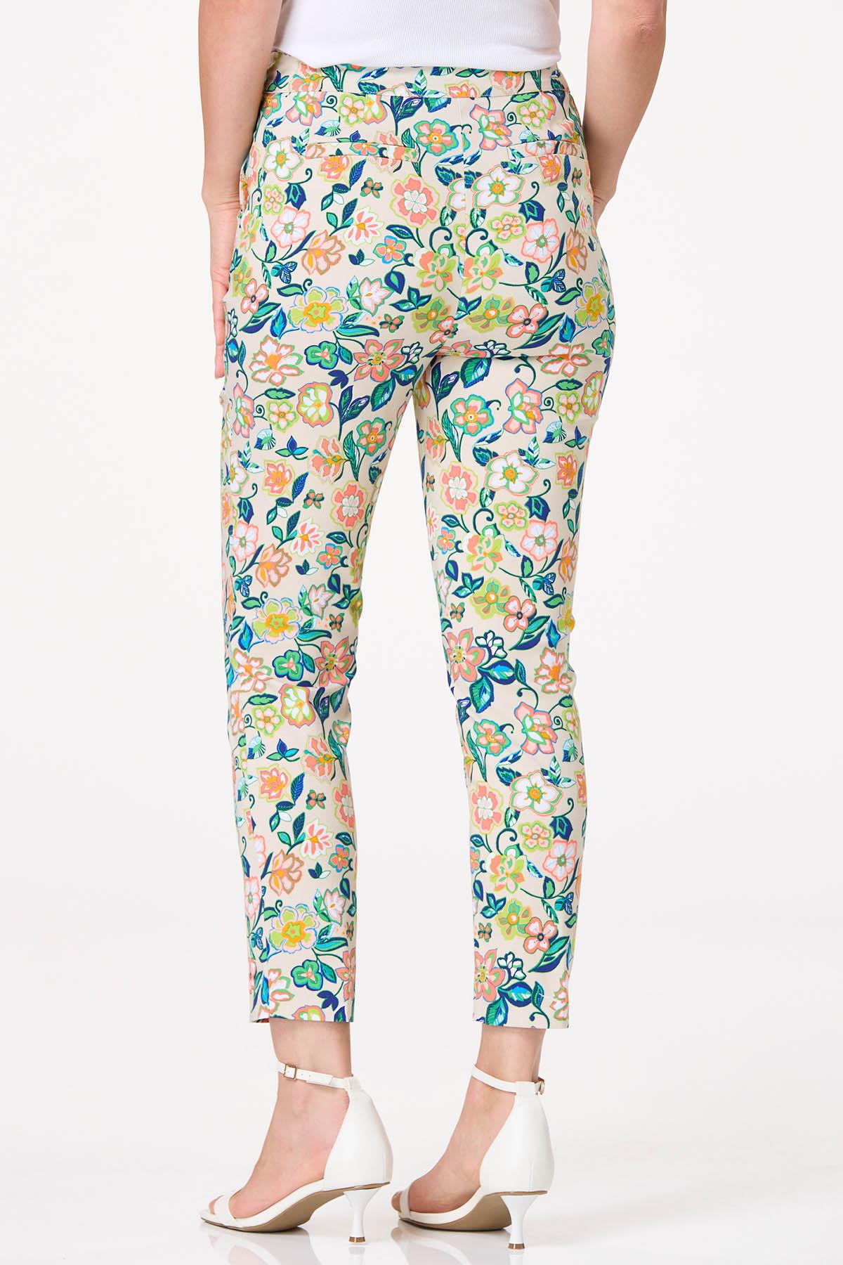  Cato Fashions | Cato Tropical Floral Ankle Pants