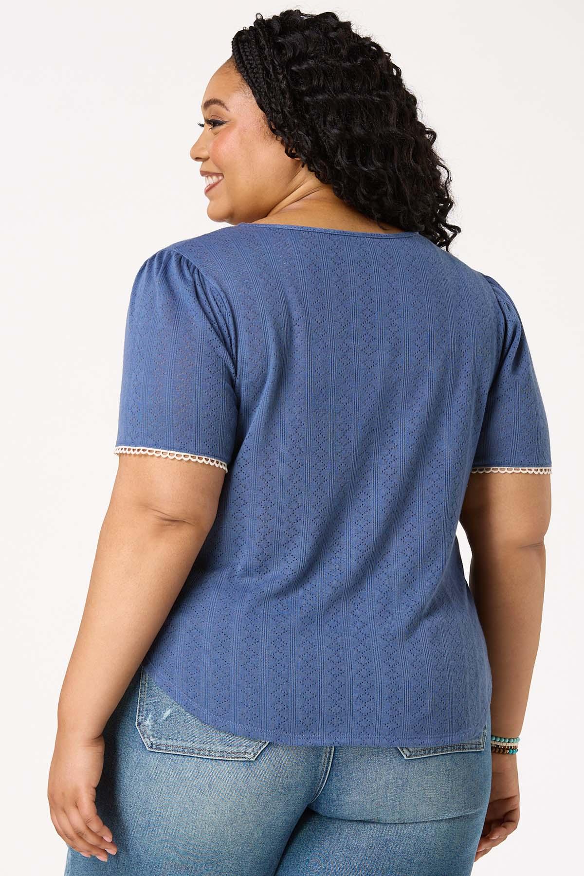 Cato Fashions | Cato Plus Size Pontelle Knit Corset Top