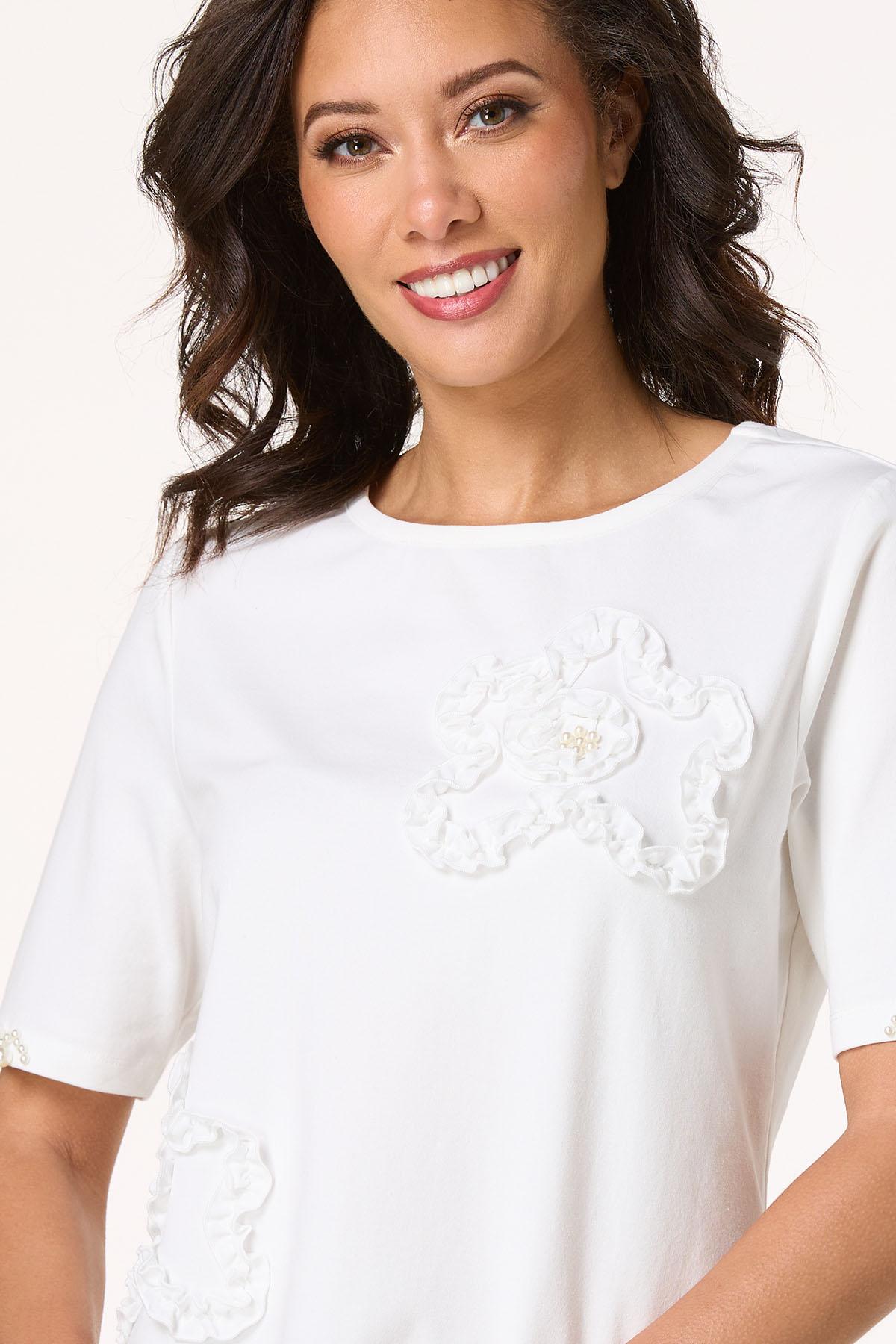 ベビーグッズも大集合 Cato | Fashions Cato Textured Top Pearl Floral トップス