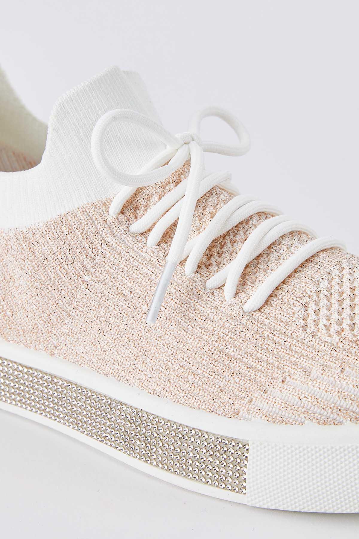  Cato Fashions | Cato Shimmer Rhinestone Sole Sneakers