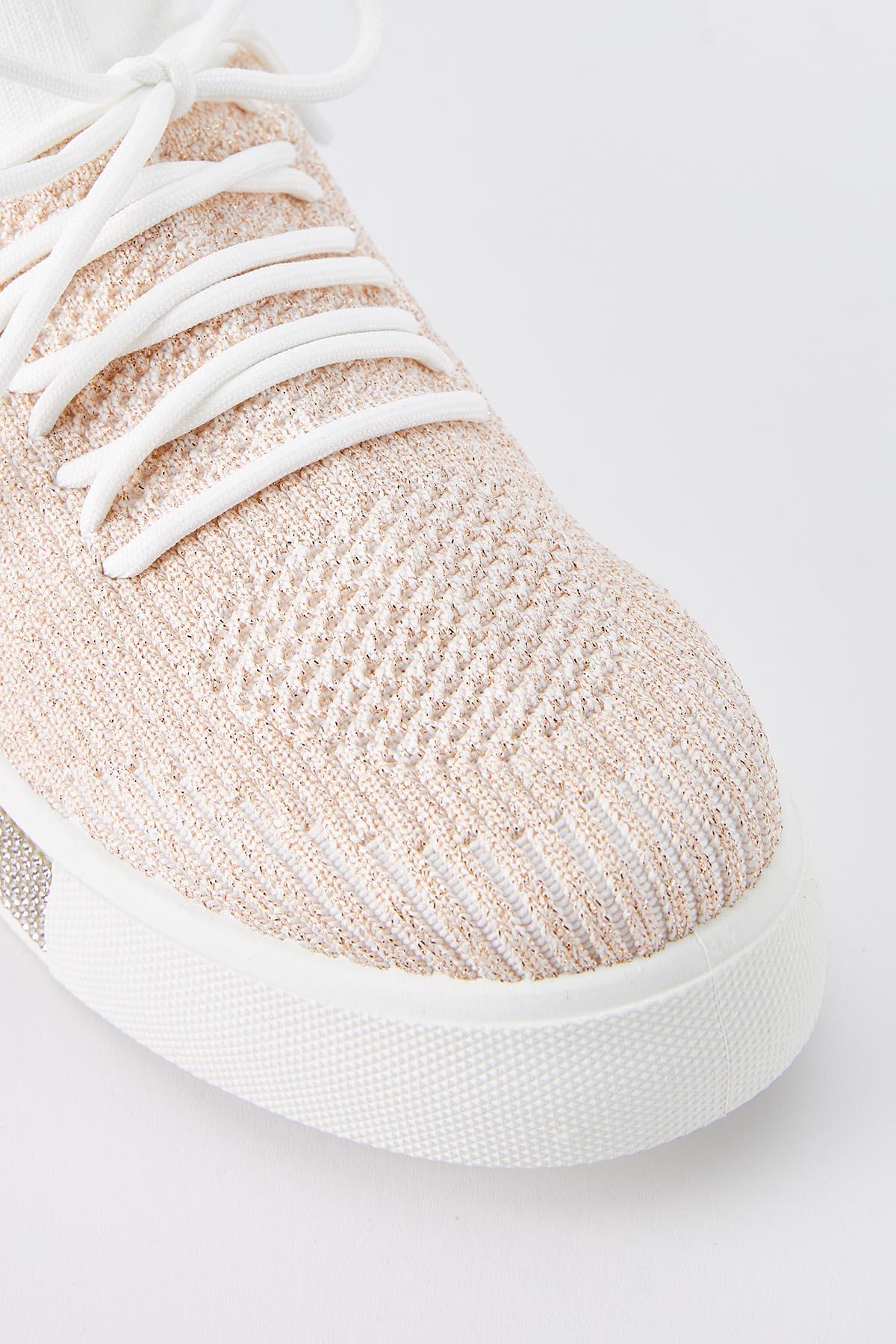  Cato Fashions | Cato Shimmer Rhinestone Sole Sneakers