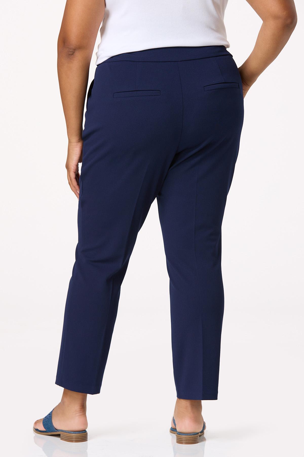  Cato Fashions | Cato Plus Size Slim Silver Stud Waist Pants