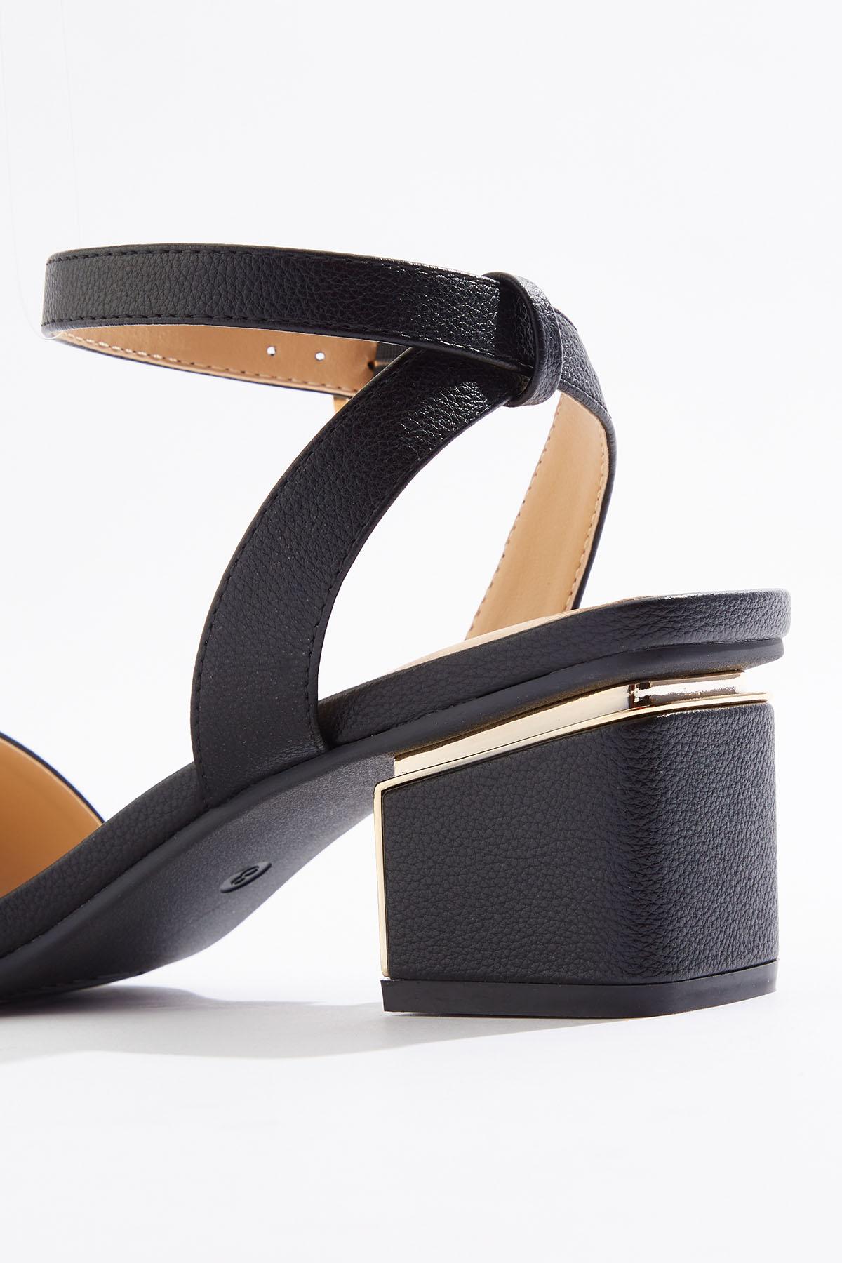  Cato Fashions | Cato Wide Width Ankle Strap Statement Heeled Sandals