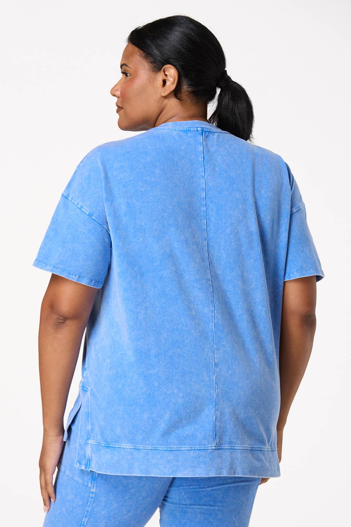 Cato Fashions | Cato Plus Size Faded Wash Jersey Tunic