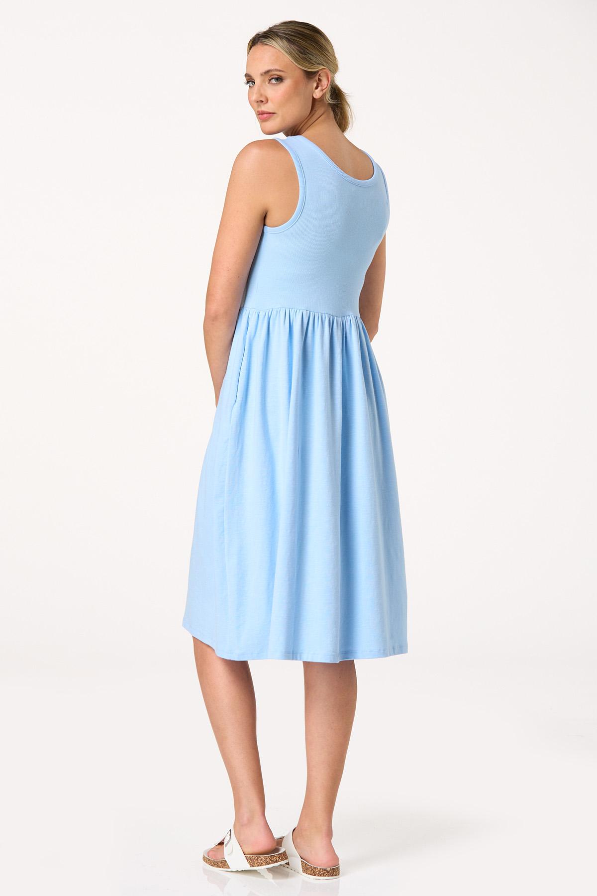  Cato Fashions | Cato Mix Solid Ribbed Dress