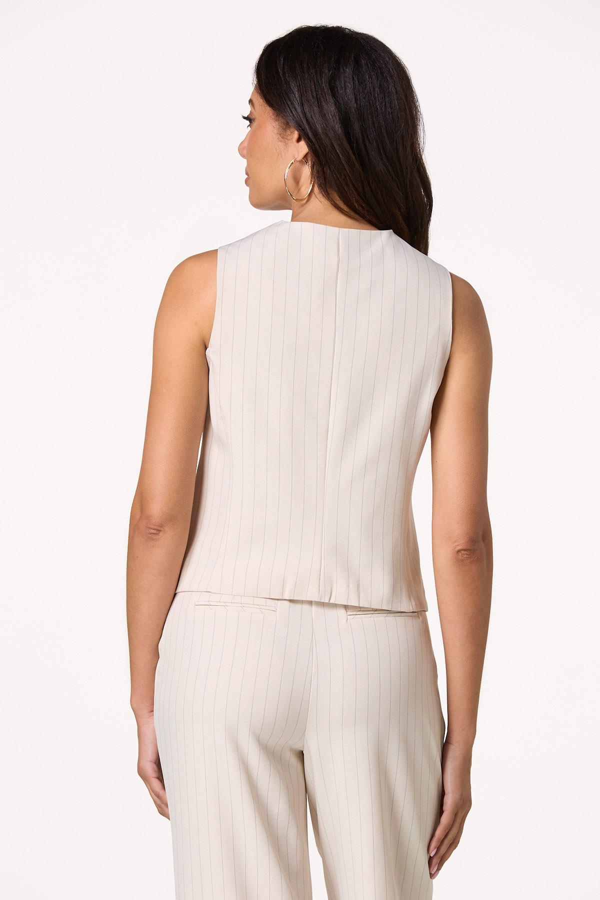  Cato Fashions | Cato Pinstripe Vest