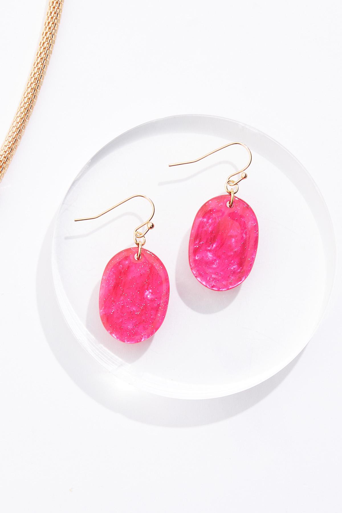  Cato Fashions | Cato Oval Pendant Hammered Short Necklace Set