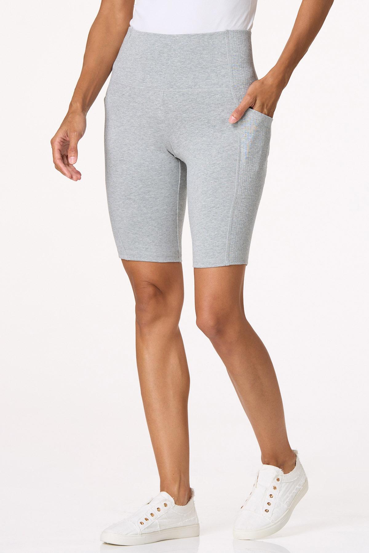Cato Fashions | Cato Heather Gray Biker Shorts