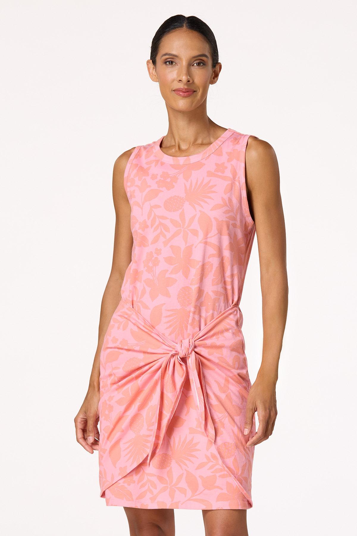  Cato Fashions | Cato Tropical Knot Front Dress