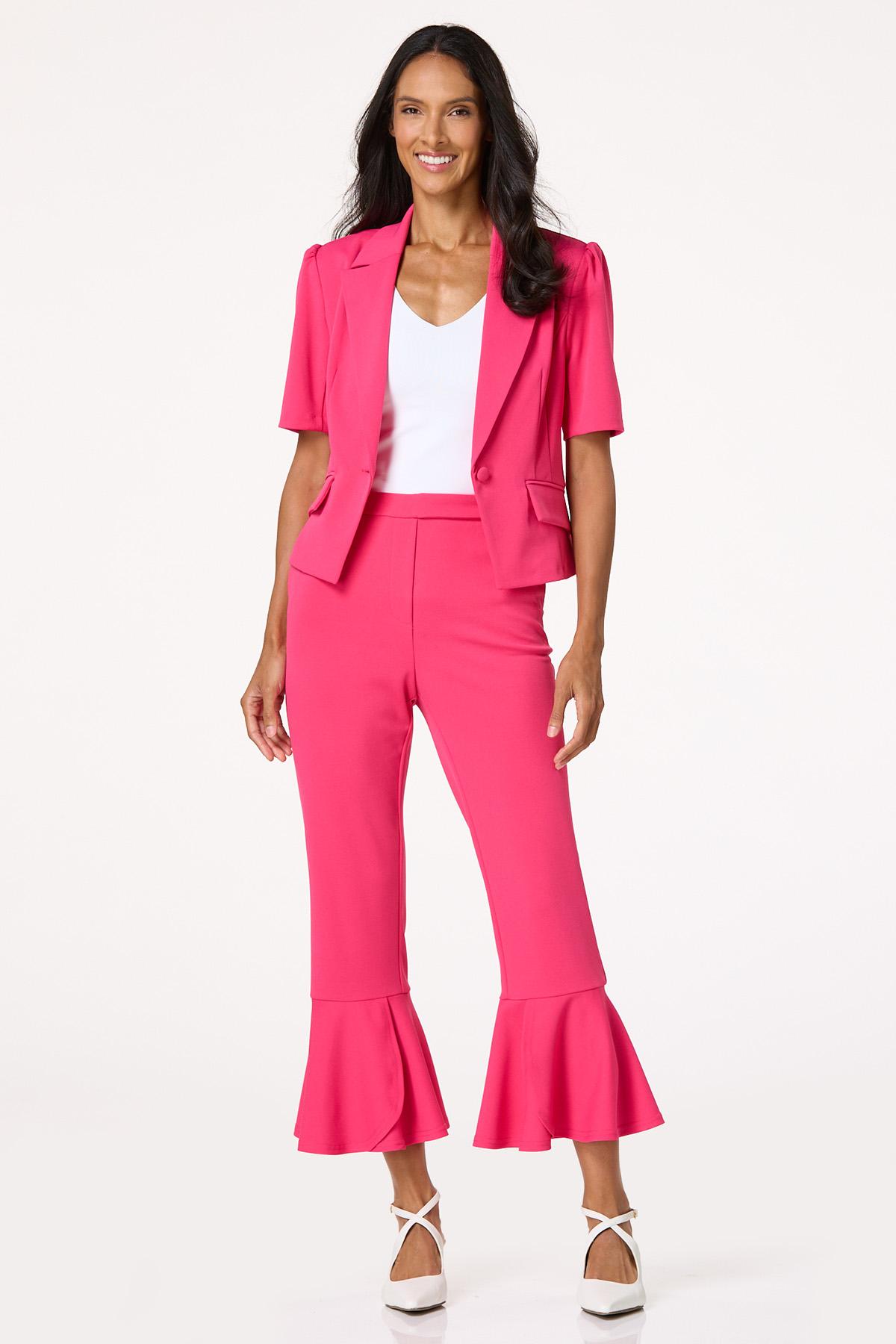  Cato Fashions | Cato Crepe Scuba Short Sleeve Blazer