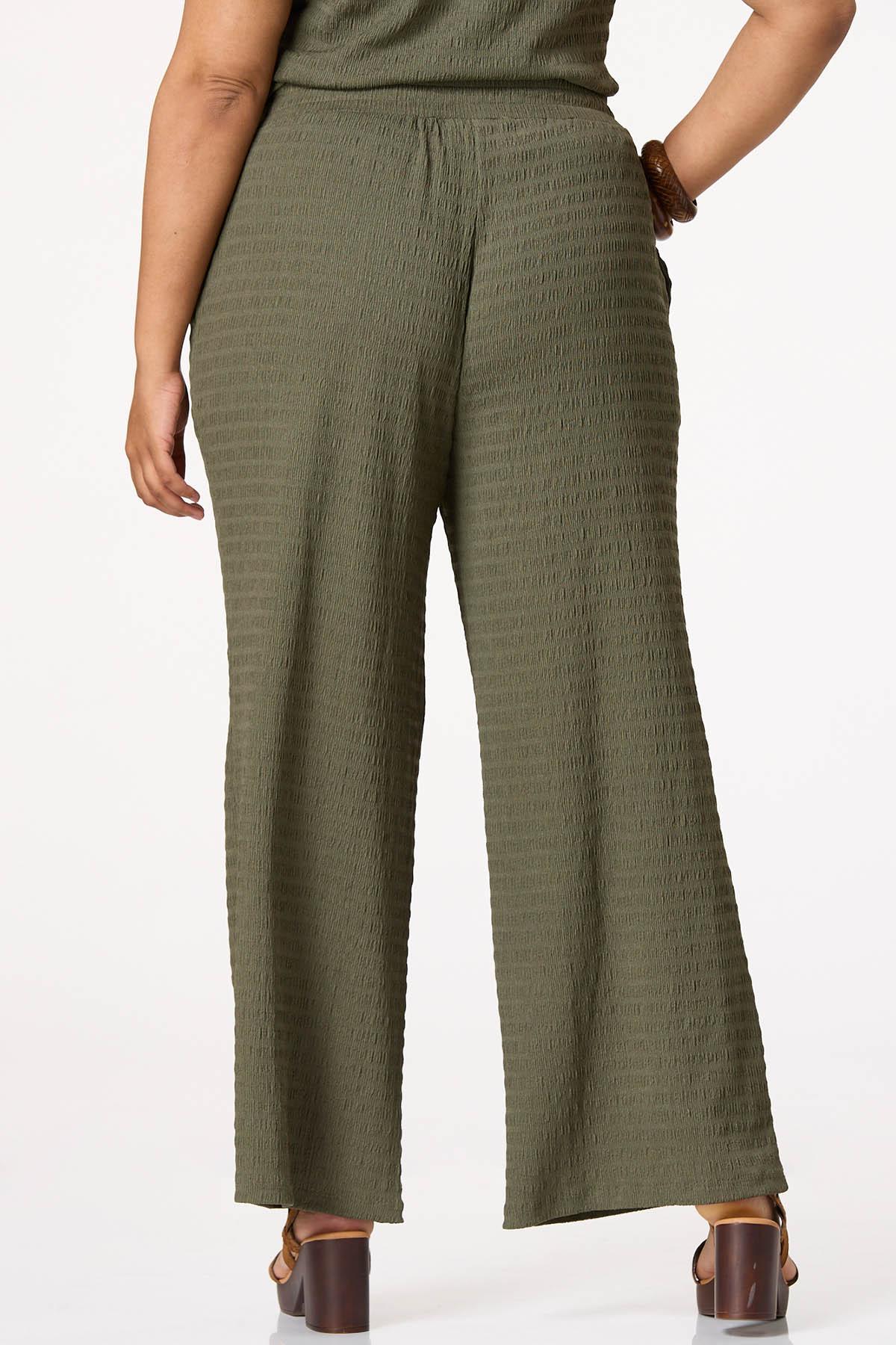 Cato Fashions | Cato Plus Size Textured Wide Leg Knit Pants