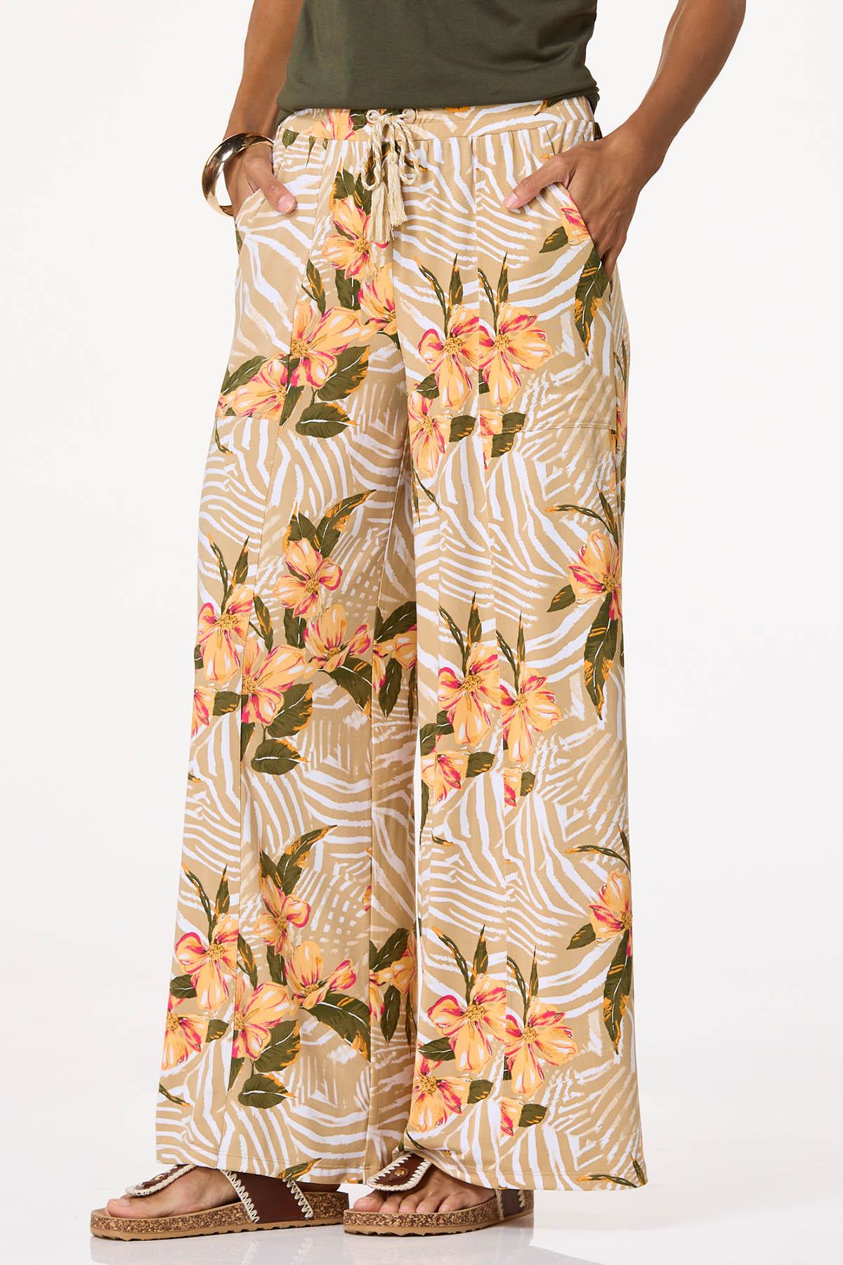  Cato Fashions | Cato Petite Textured Tropical Pants
