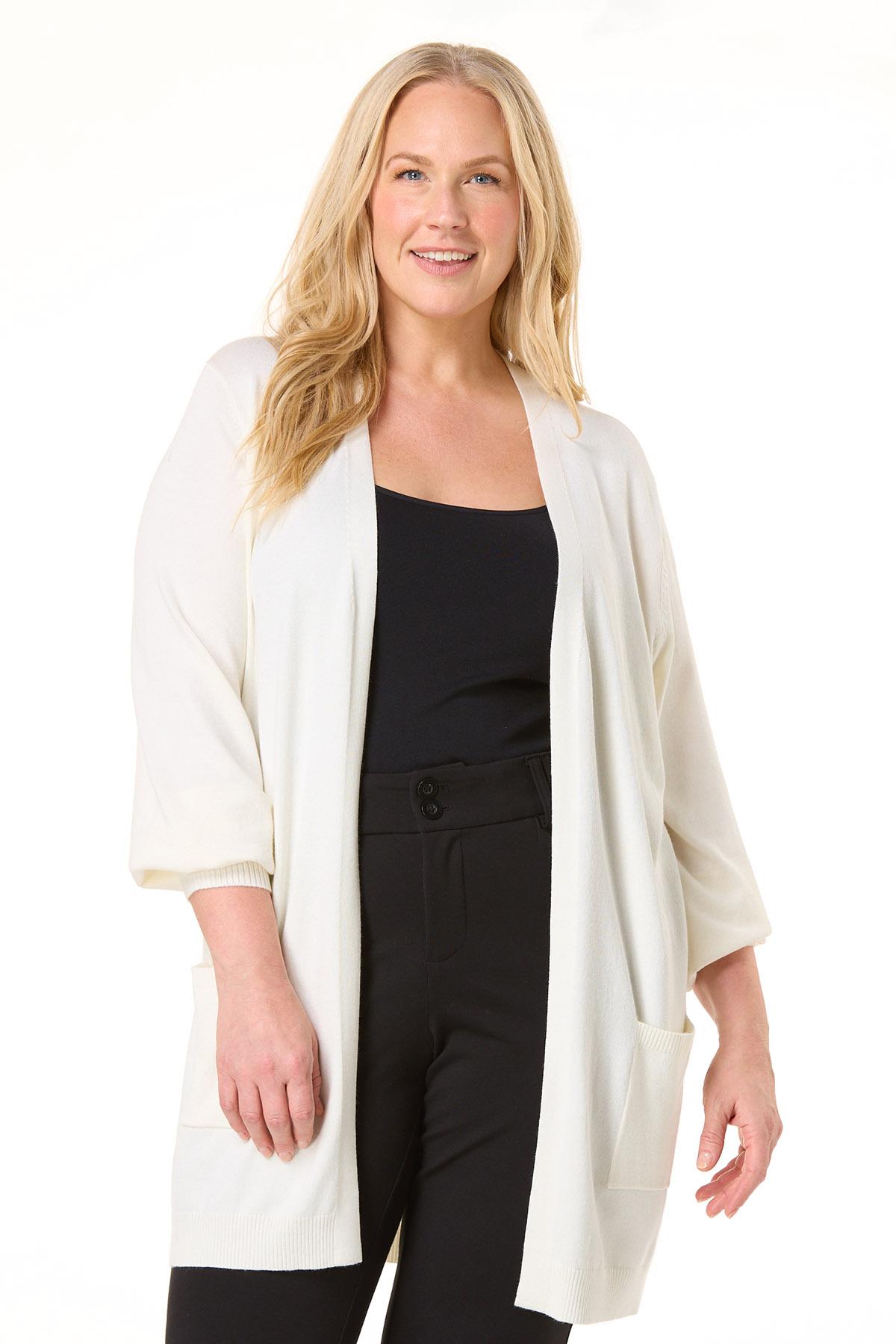 Cato Fashions | Cato Plus Size Balloon Sleeve Cardigan