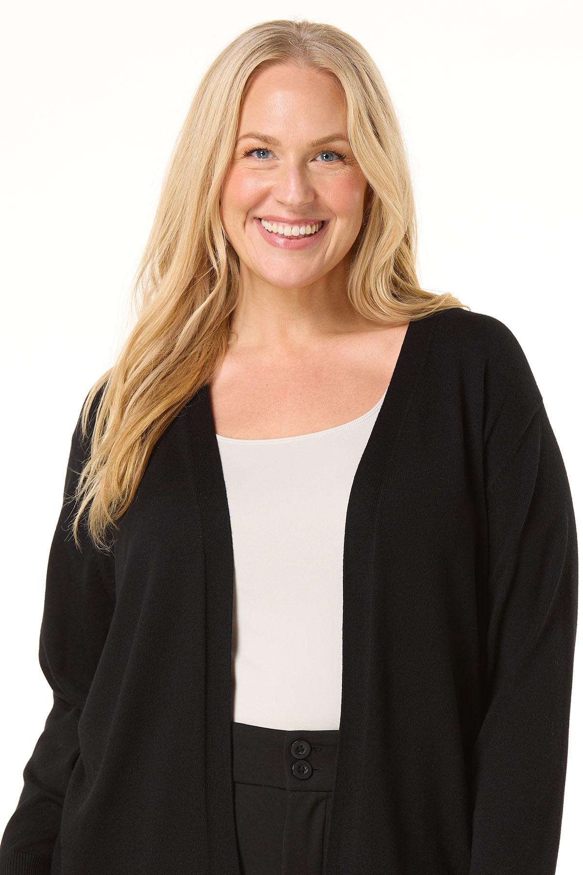  Cato Fashions | Cato Plus Size Solid Sweater Cardigan