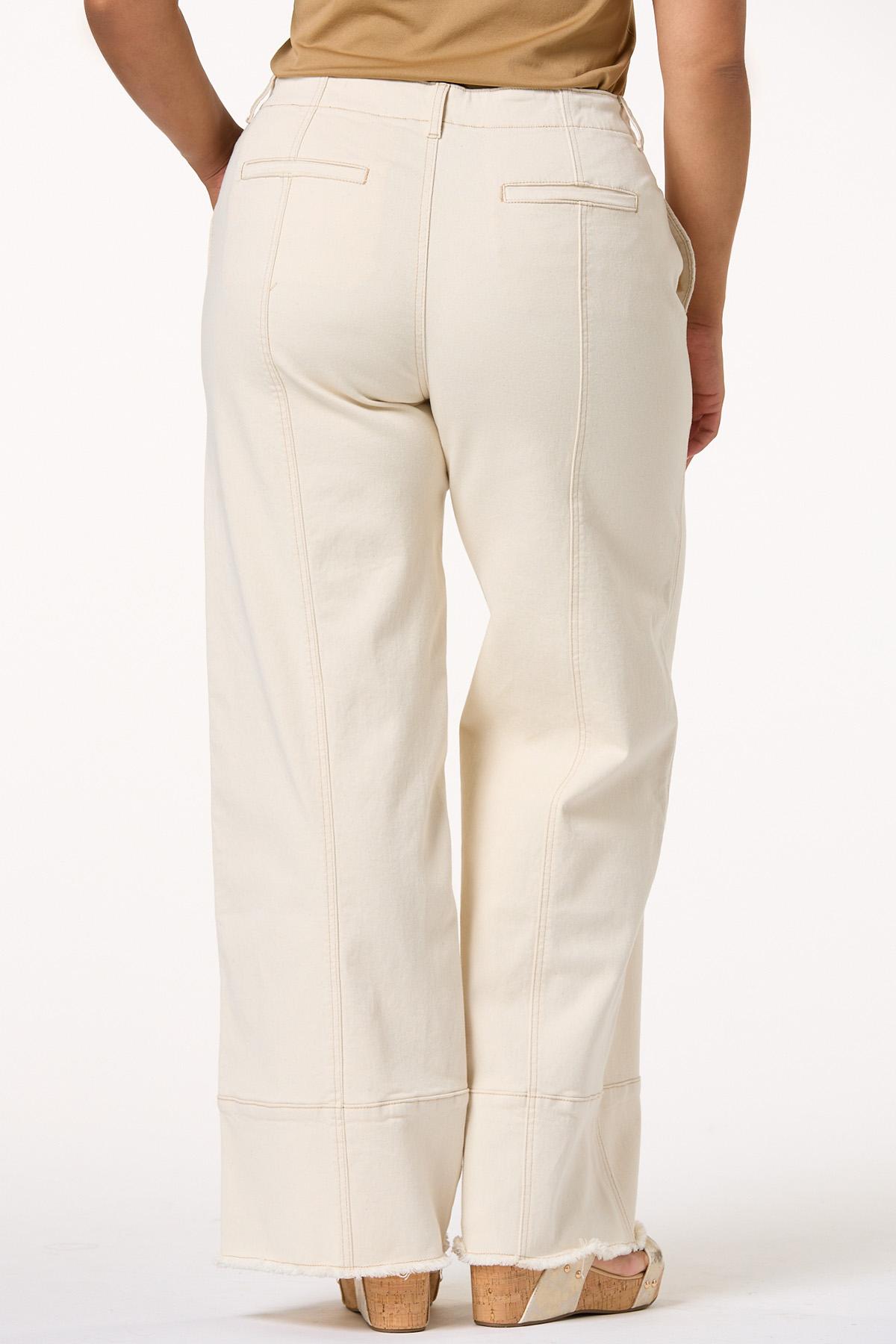 Cato Fashions | Cato Plus Petite Natural Wide Leg Jeans