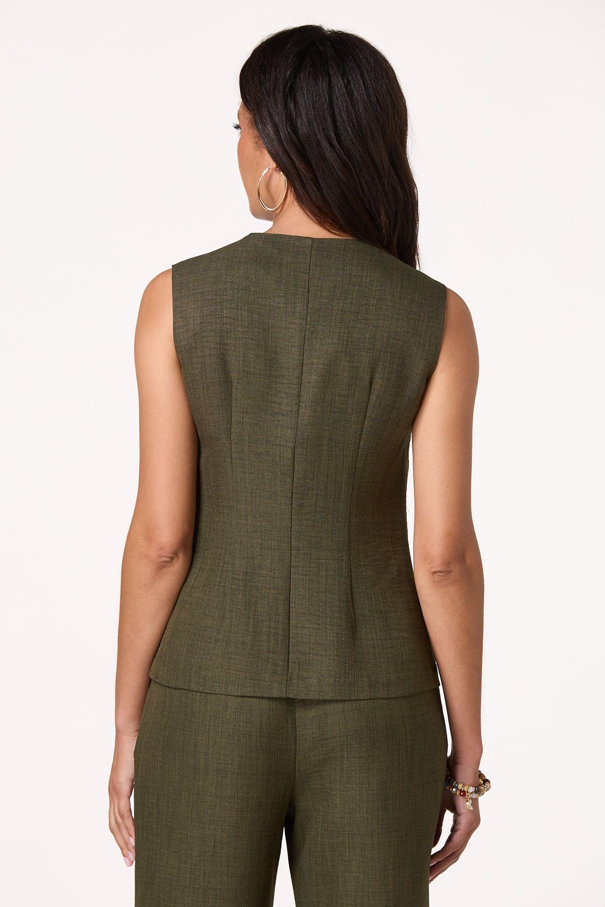  Cato Fashions | Cato Triple Tie Front Vest