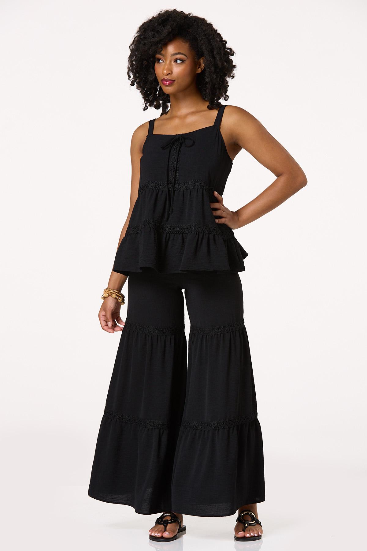 Cato Fashions | Cato Petite Lace Inset Pants