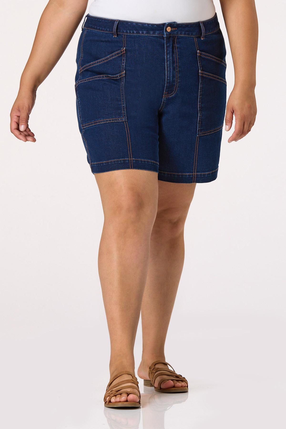  Cato Fashions | Cato Plus Size High Rise Denim Shorts