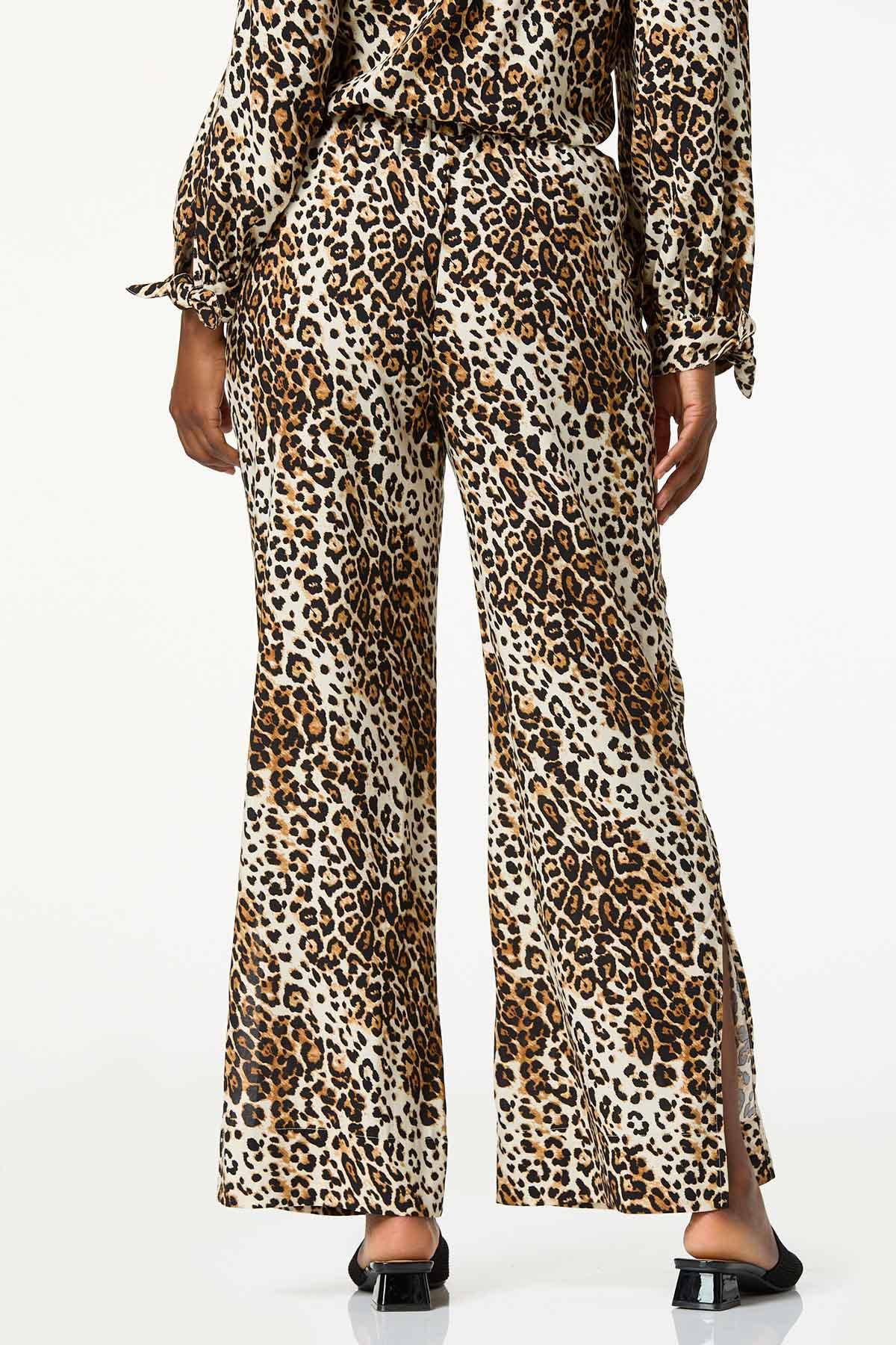  Cato Fashions | Cato Leopard Wide Leg Pants