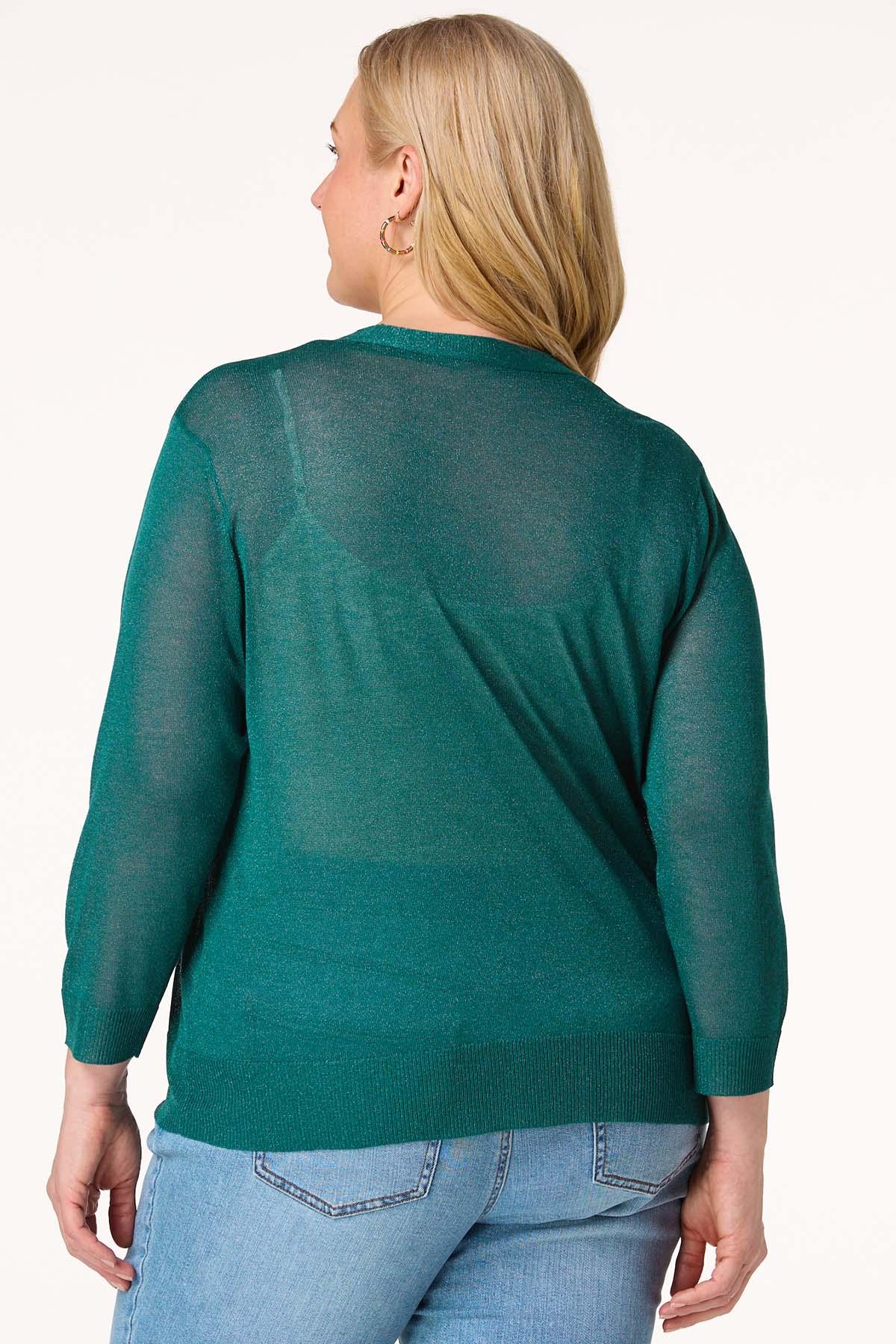 Cato Fashions | Cato Plus Size Solid Sheer Cardigan