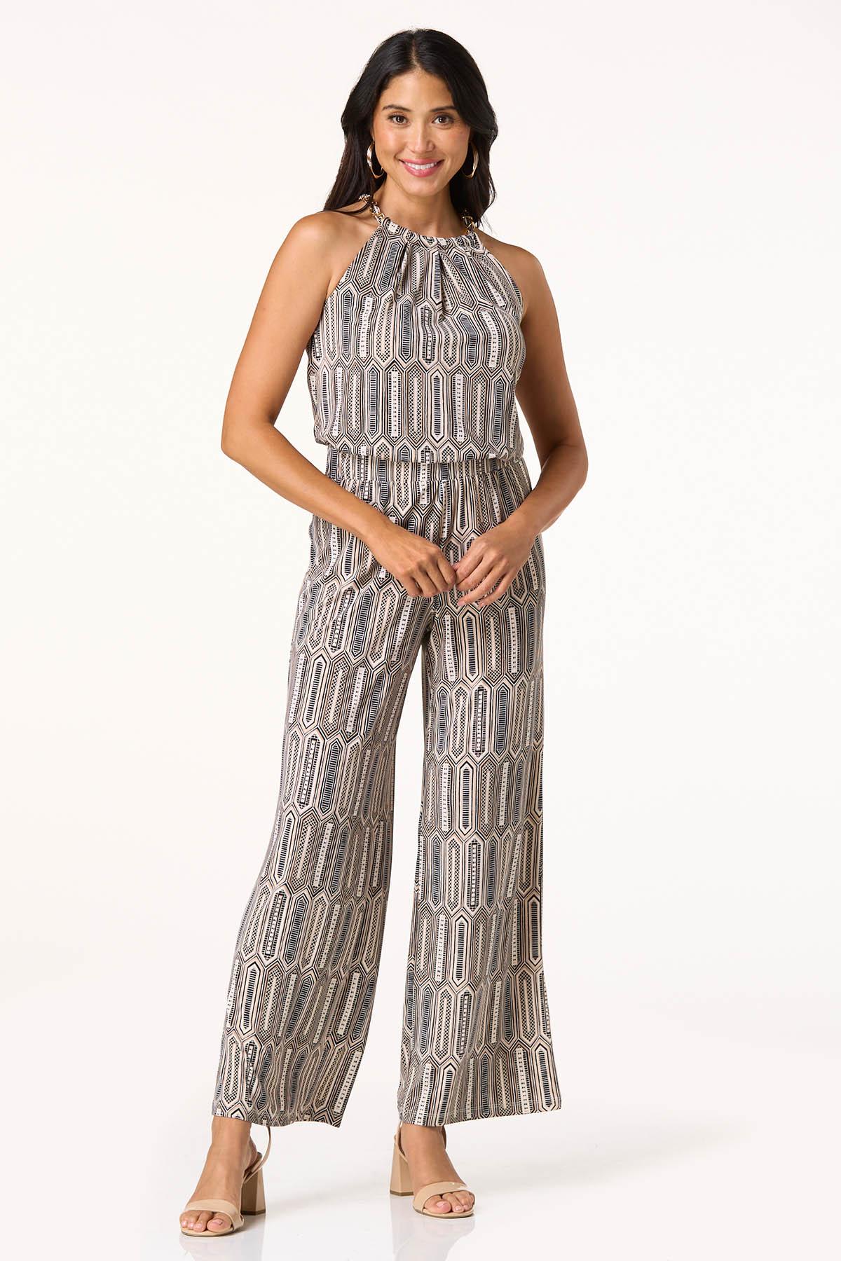 Cato Fashions | Cato Modern Halter Chain Strap Tank
