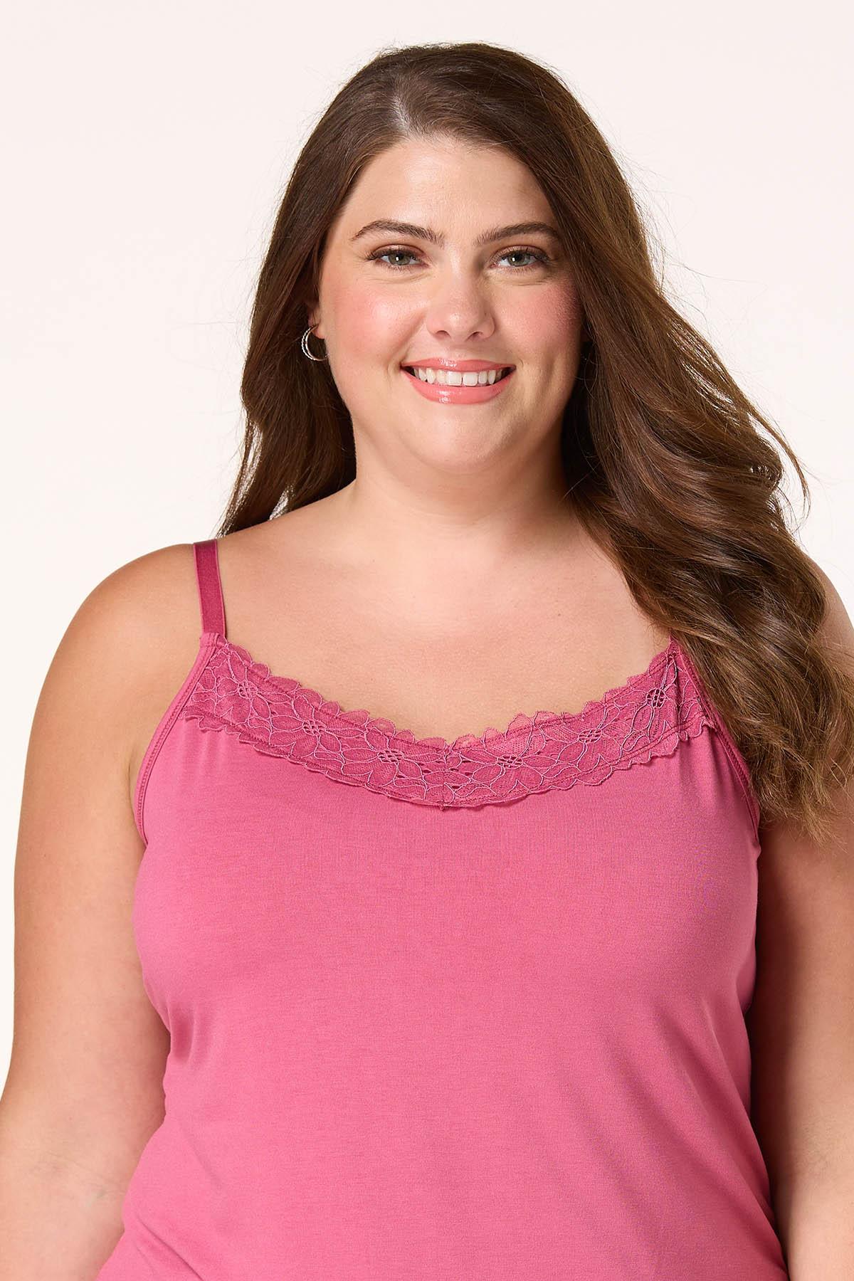 Cato Fashions | Cato Plus Size Lace Trim Cami