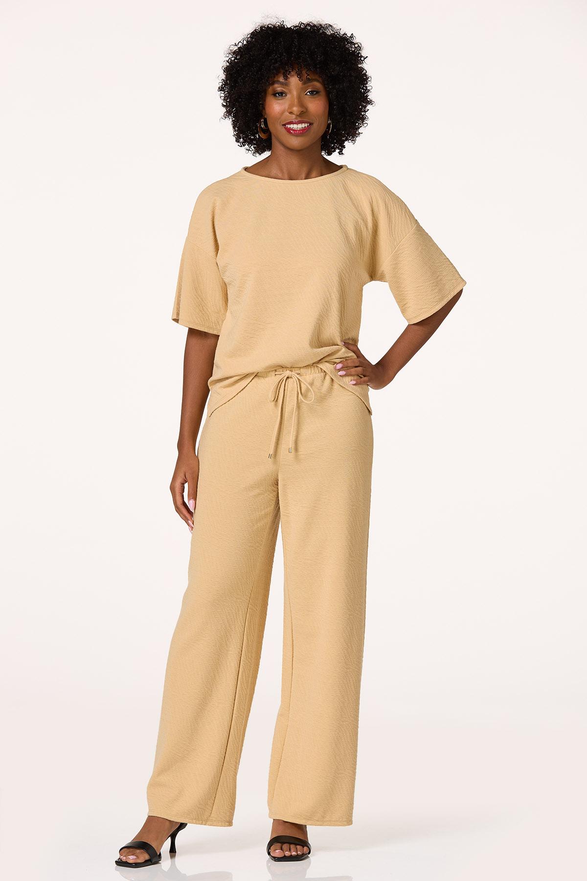  Cato Fashions | Cato Textured Wide Leg Pants