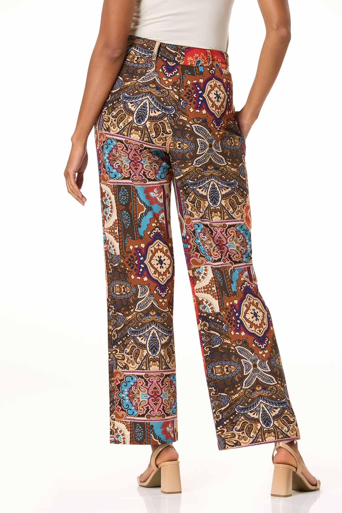 パンツ Embroidery Patchwork Trousers/BLK 38 パンツ Embroidery Patchwork Trousers/BLK 38 38