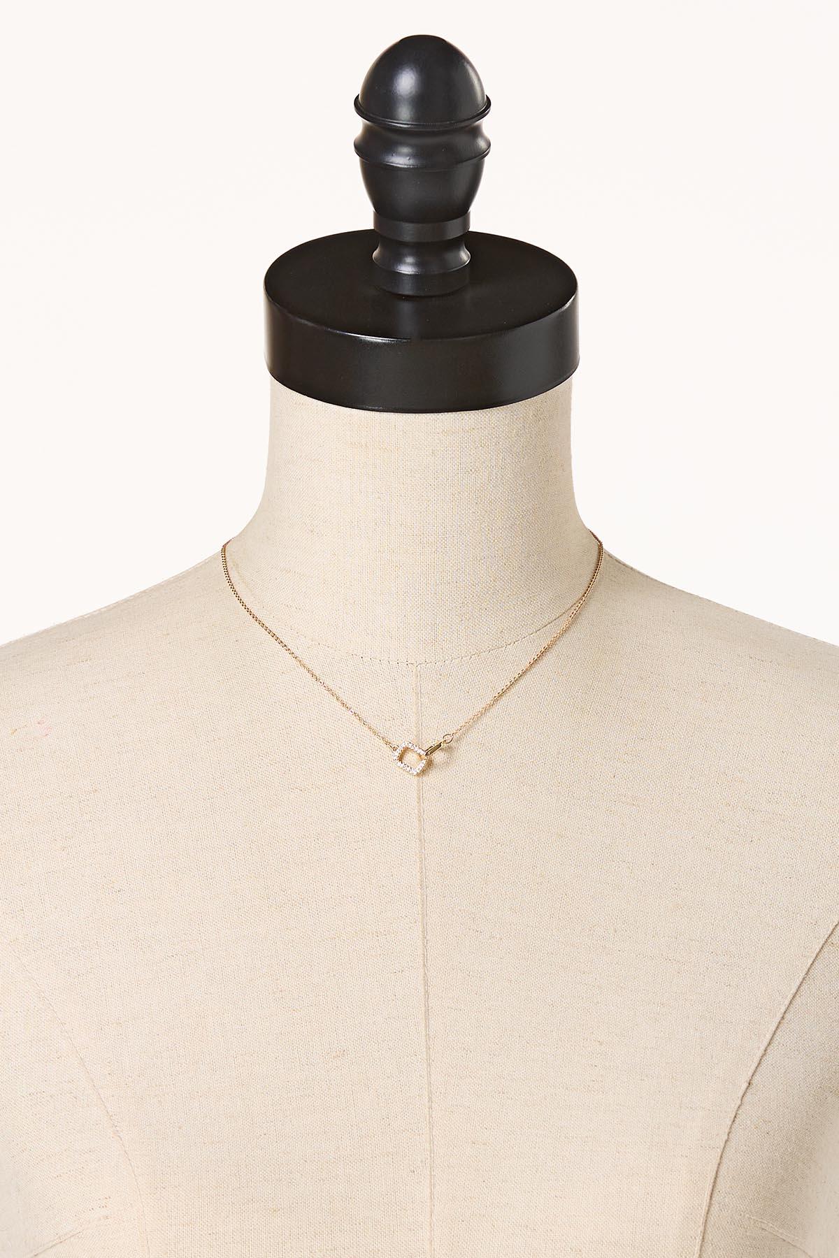  Cato Fashions | Cato Cubic Zirconia Link Delicate Necklace