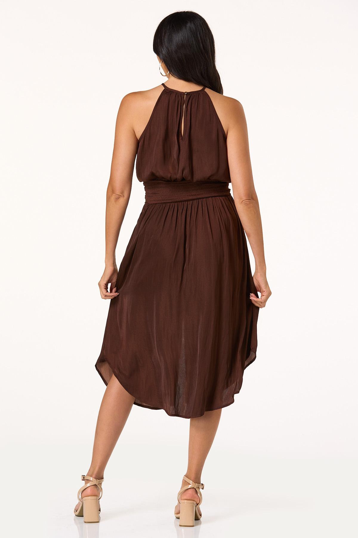 Cato Fashions | Cato Stud Trim Satin Midi Dress