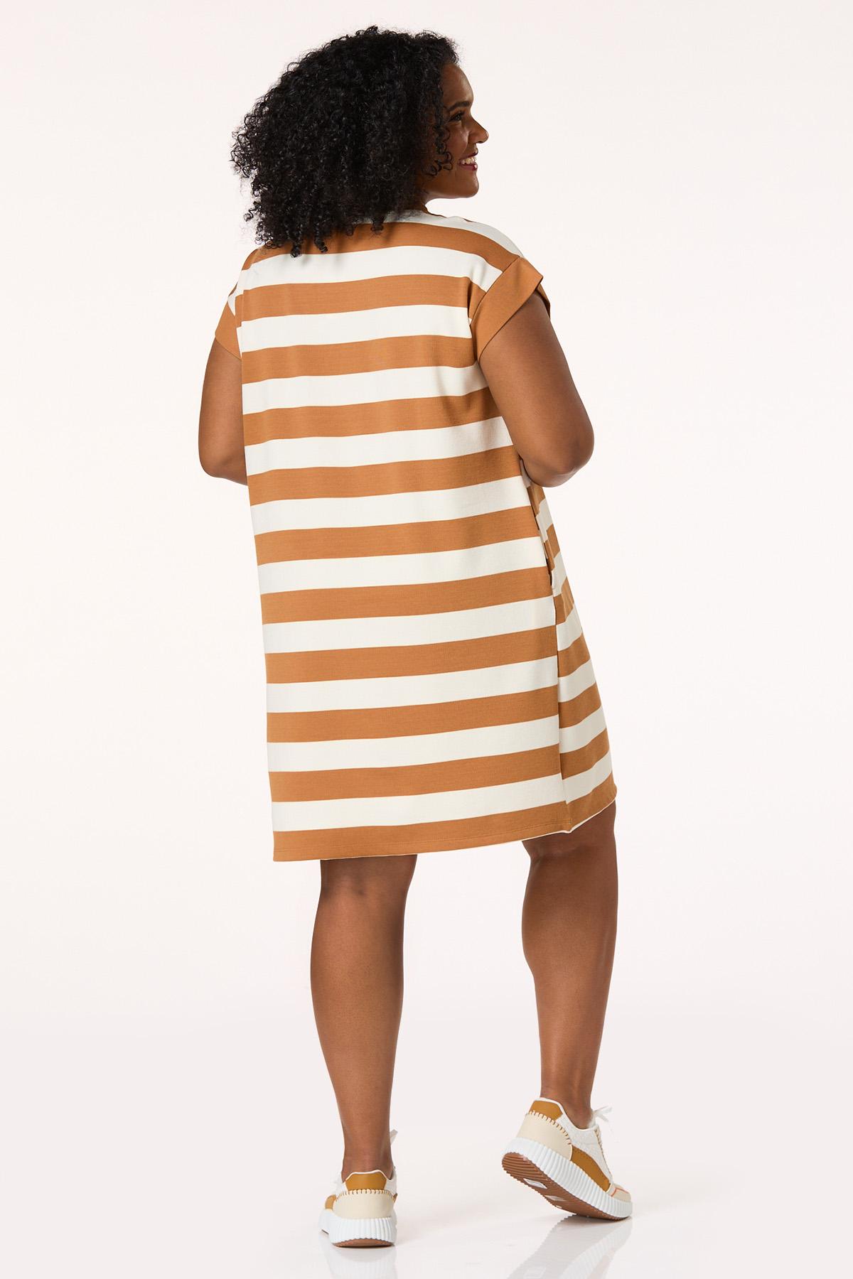  Cato Fashions | Cato Plus Size Stripe Sequin Game On Dress