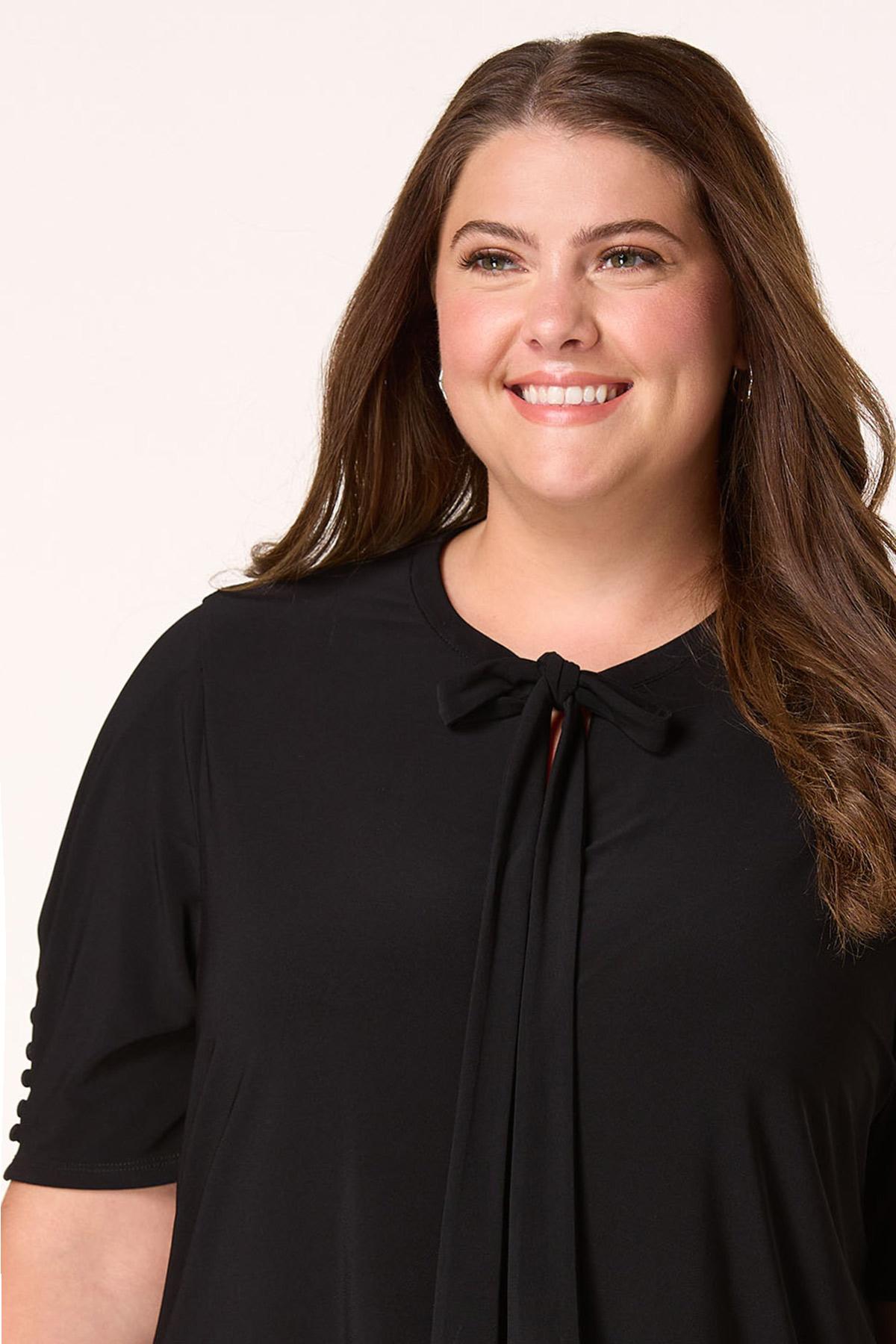 Cato Fashions | Cato Plus Size Tied In A Bow Top