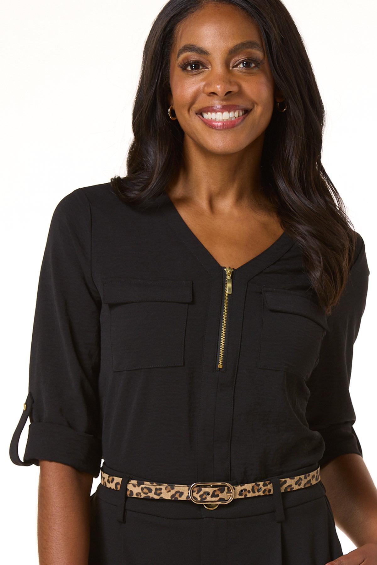 トップス gggggg Double G flower lace top in dark blue | GUCCI® US