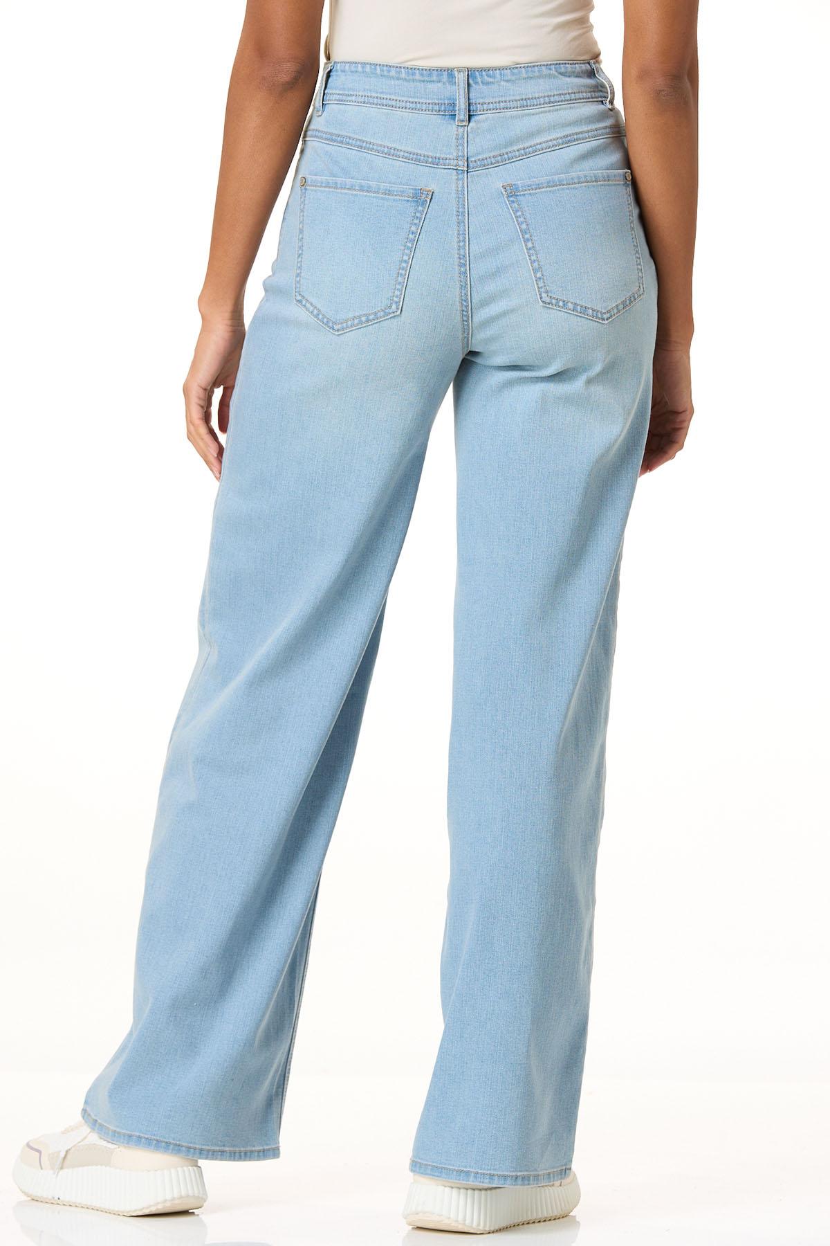 【AAKE】CAT WASHING WIDE DENIM Cato Fashions | Cato Light Wash Wide Leg Jeans