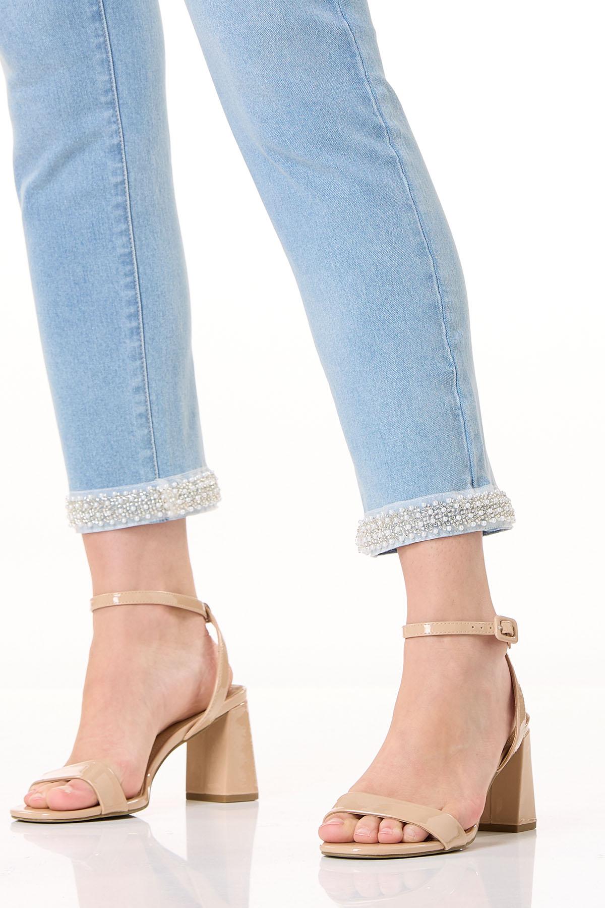 Cato Fashions | Cato Pearl Hem Ankle Jeans