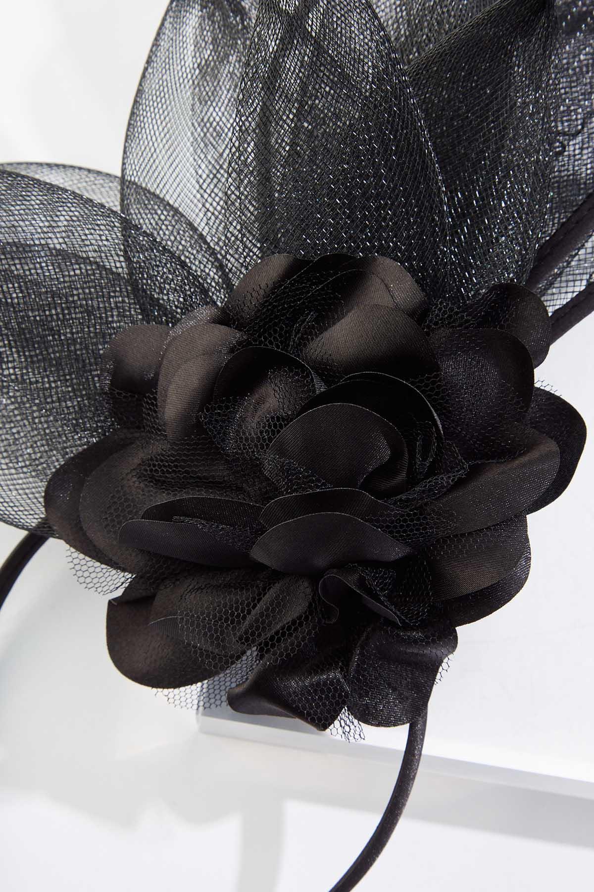 Cato Fashions | Cato Chiffon Flower Side Swoop Fascinator
