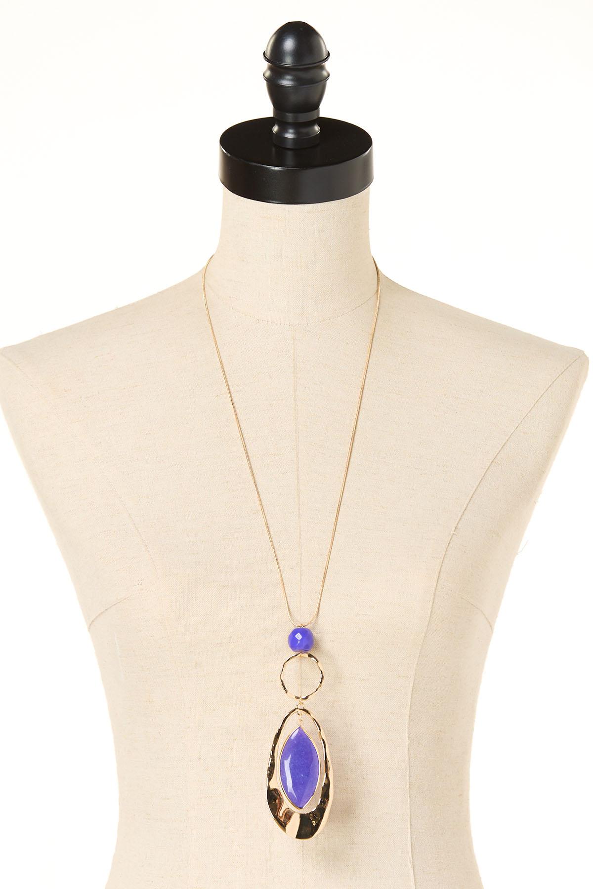  Cato Fashions | Cato Stone Statement Pendant Necklace Set