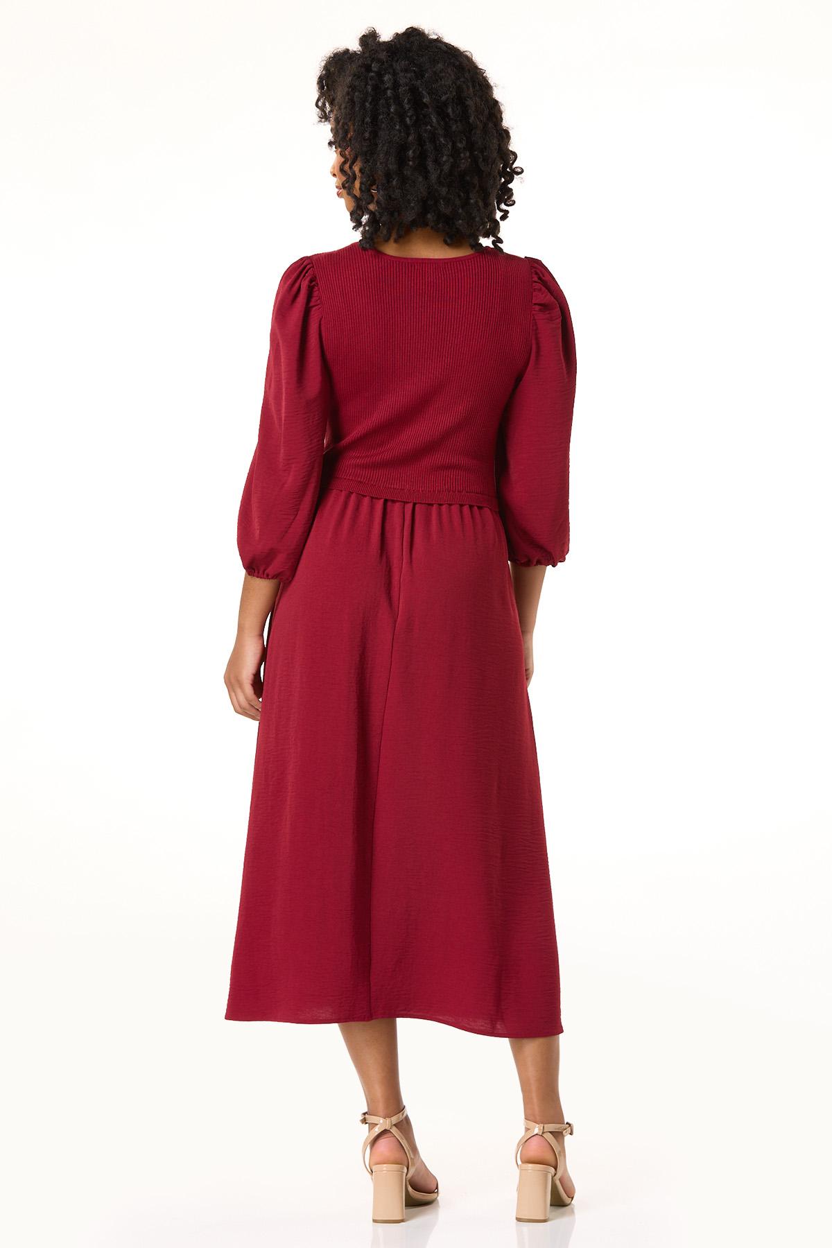  Cato Fashions | Cato Twofer Ribbed Sweater Dress