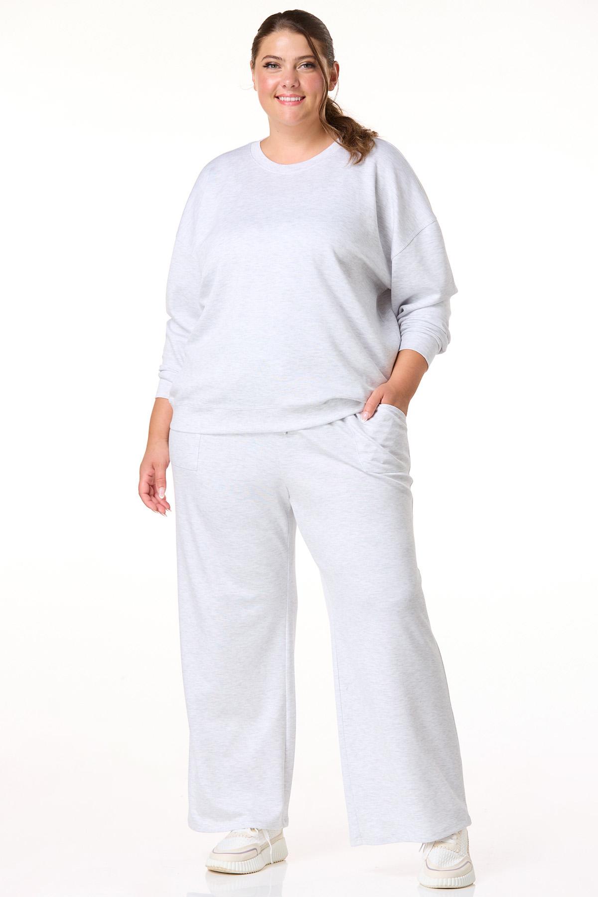  Cato Fashions | Cato Plus Size Heather Gray Sweatshirt