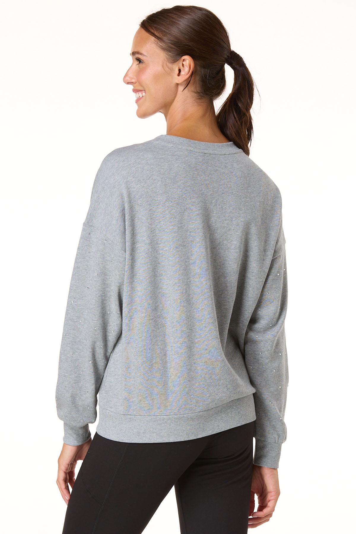 Cato Fashions | Cato Rhinestone French Terry Top